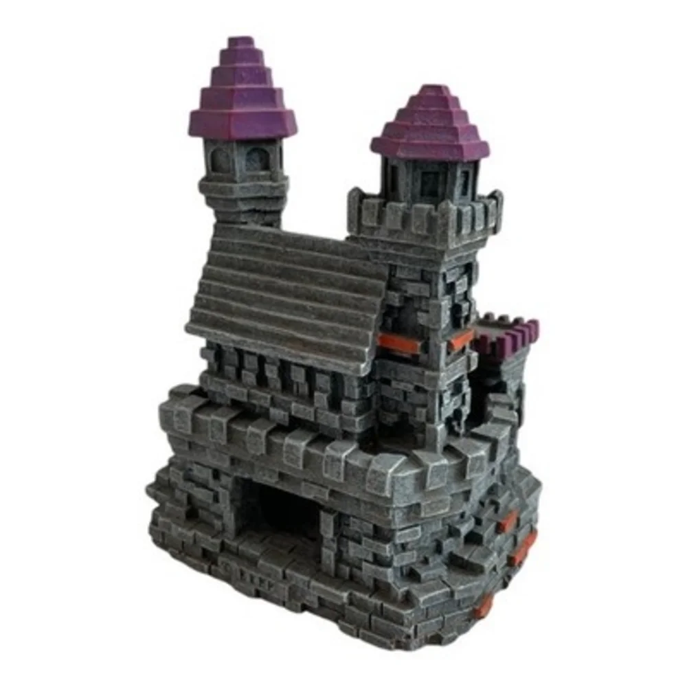 Imagitarium Textured Castle Small Aquarium Decor HC-4100 NWT